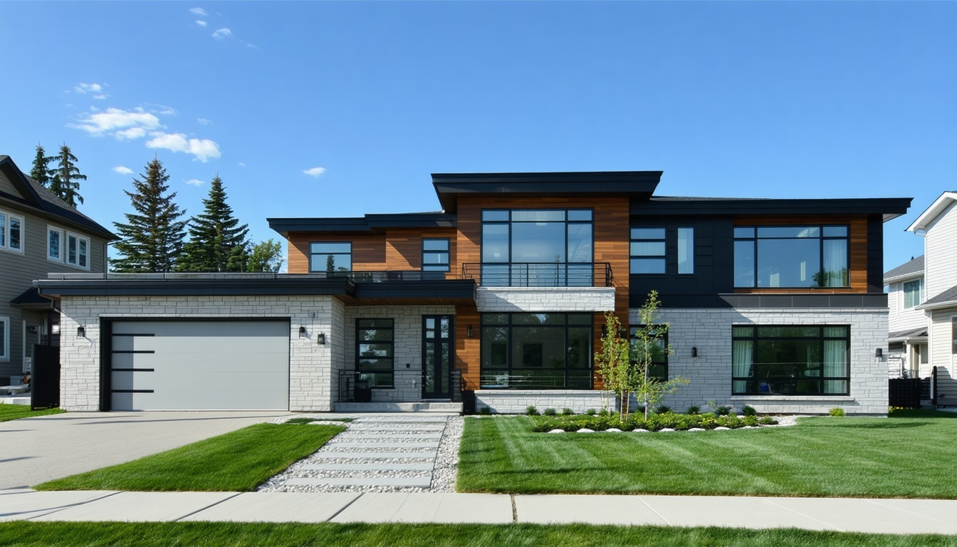 Modern Ottawa home exterior