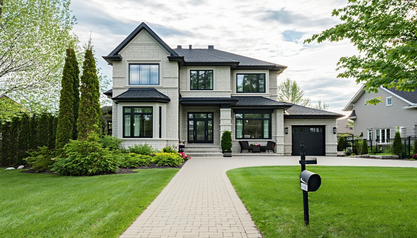 Realtor providing a property tour in Ottawa